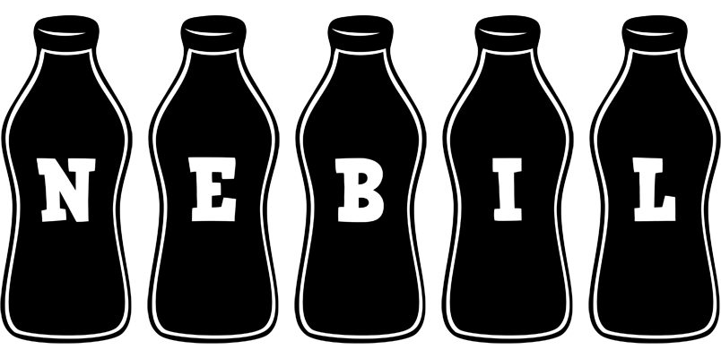Nebil bottle logo