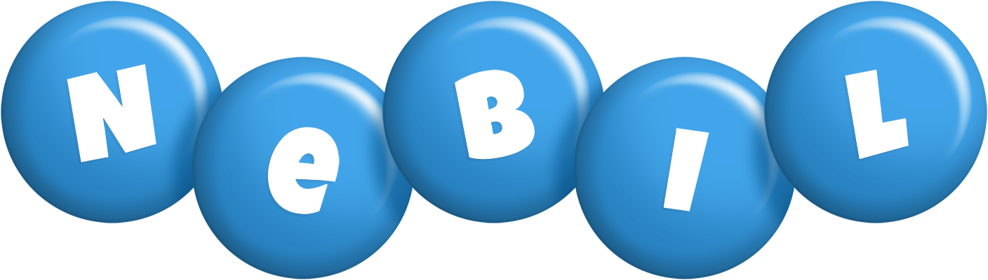 Nebil candy-blue logo