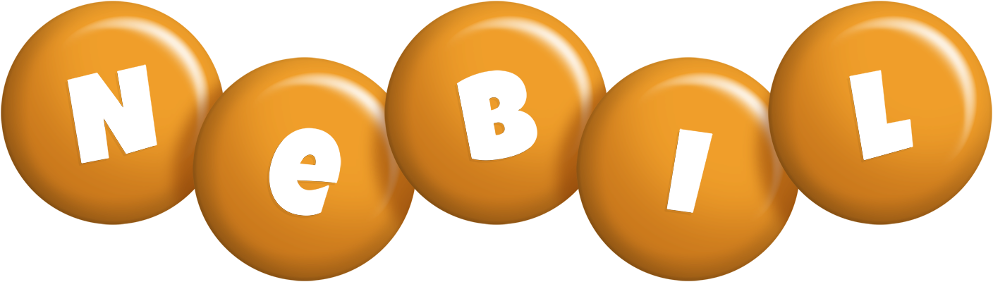 Nebil candy-orange logo