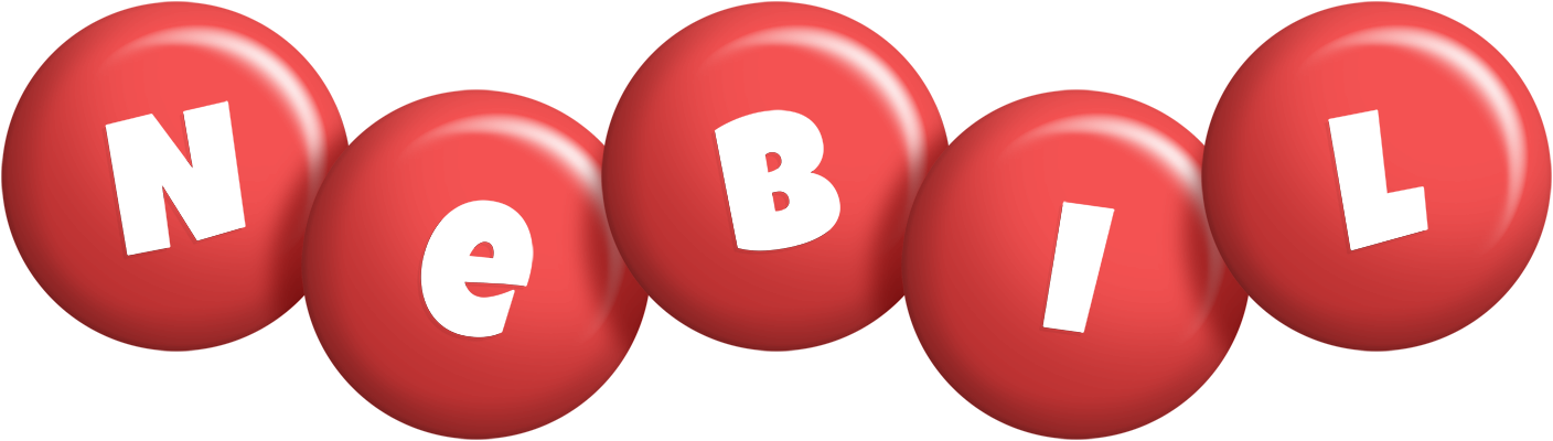 Nebil candy-red logo