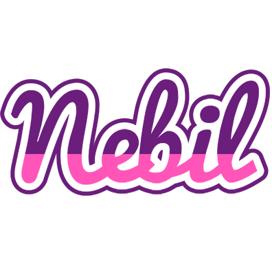 Nebil cheerful logo
