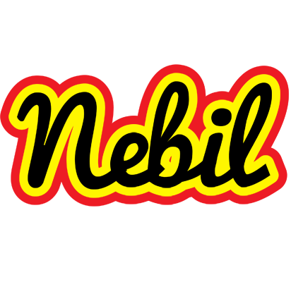 Nebil flaming logo