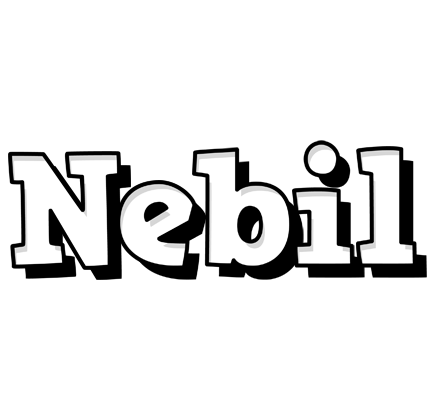 Nebil snowing logo