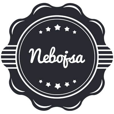 Nebojsa badge logo