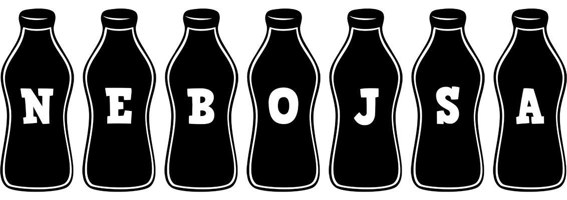 Nebojsa bottle logo