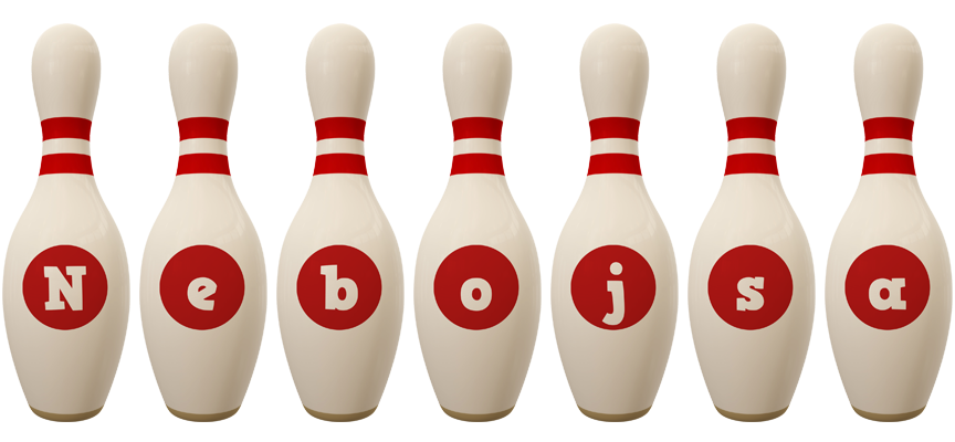 Nebojsa bowling-pin logo