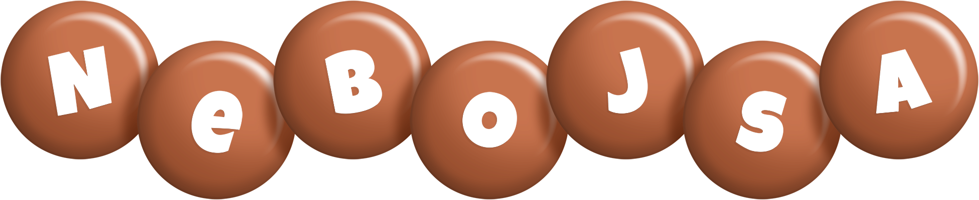 Nebojsa candy-brown logo