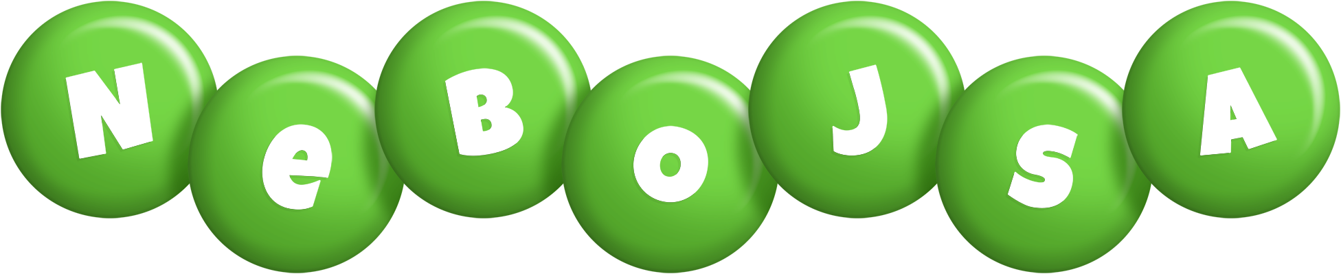 Nebojsa candy-green logo