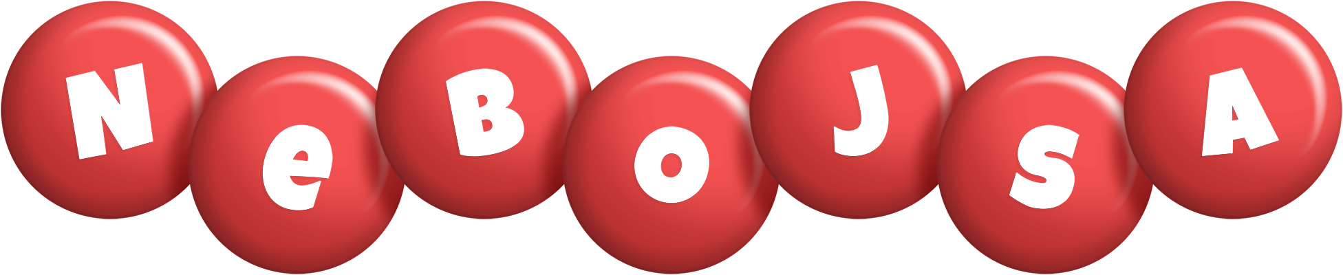 Nebojsa candy-red logo