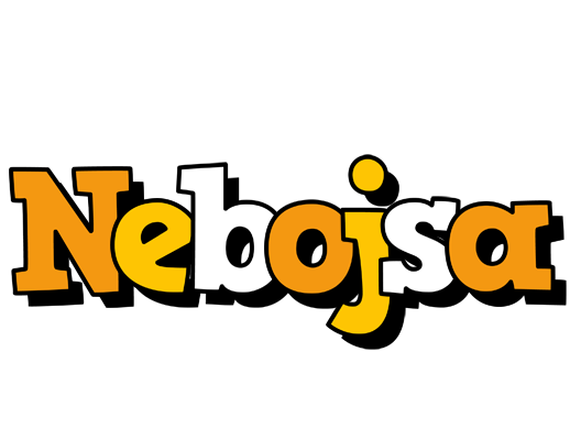 Nebojsa cartoon logo