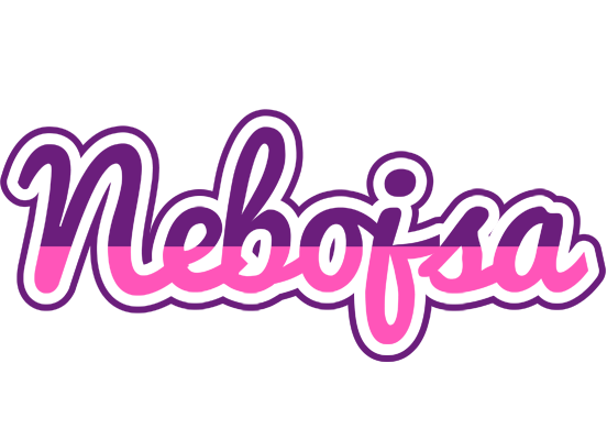 Nebojsa cheerful logo