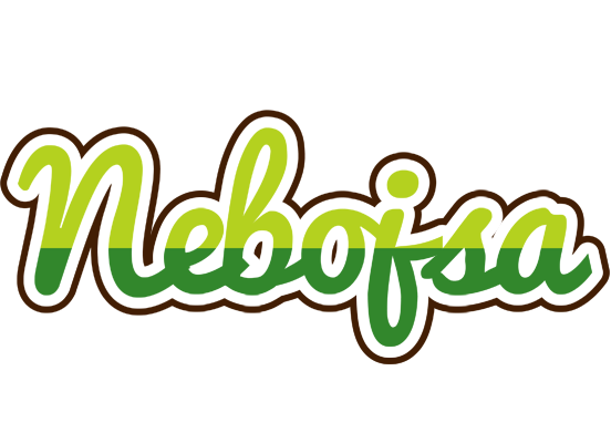 Nebojsa golfing logo