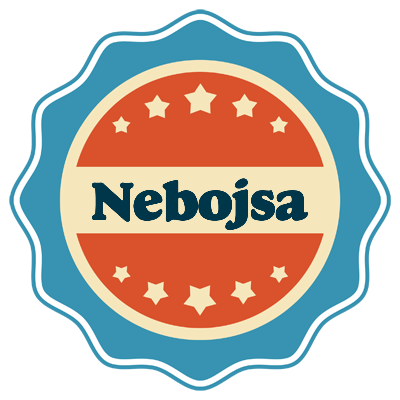 Nebojsa labels logo