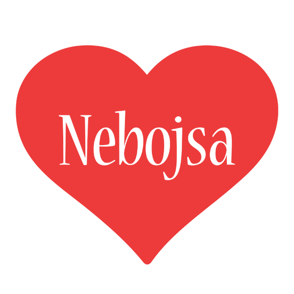 Nebojsa love logo