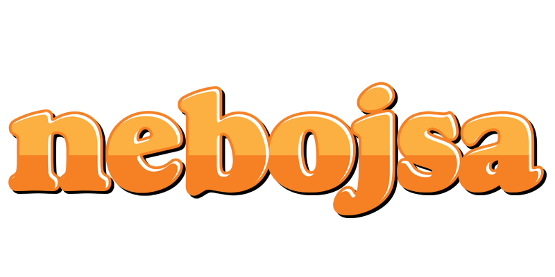 Nebojsa orange logo