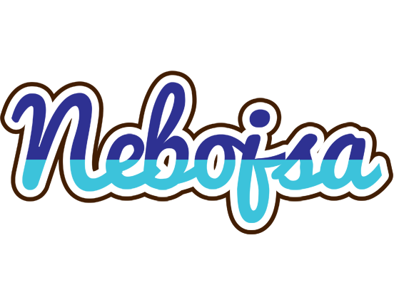 Nebojsa raining logo