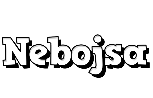 Nebojsa snowing logo