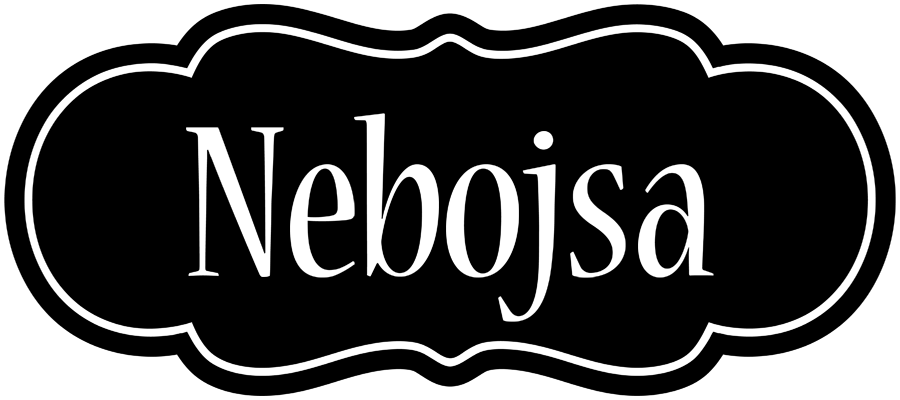 Nebojsa welcome logo