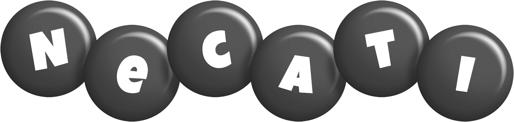 Necati candy-black logo