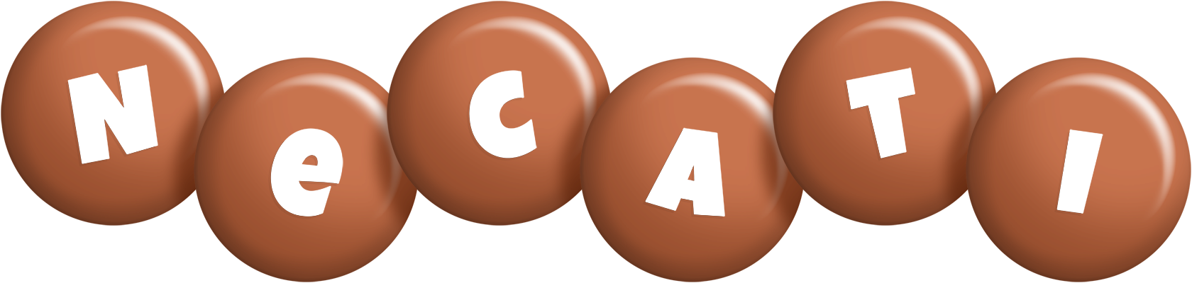 Necati candy-brown logo