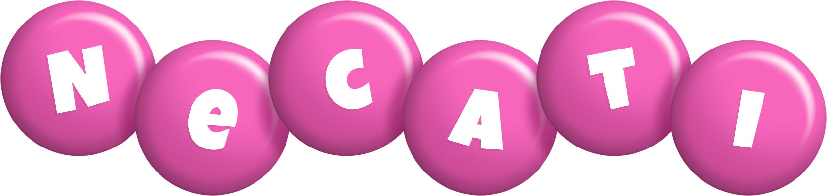 Necati candy-pink logo