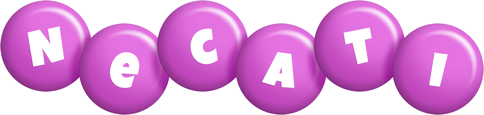 Necati candy-purple logo
