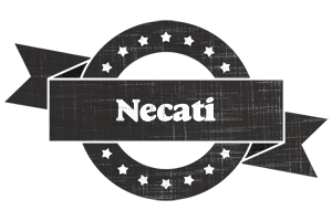 Necati grunge logo