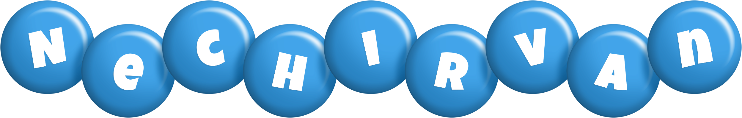 Nechirvan candy-blue logo