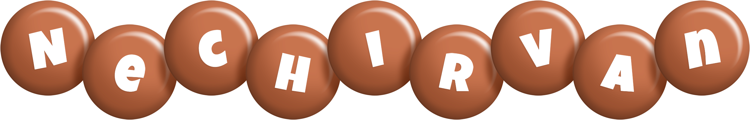 Nechirvan candy-brown logo