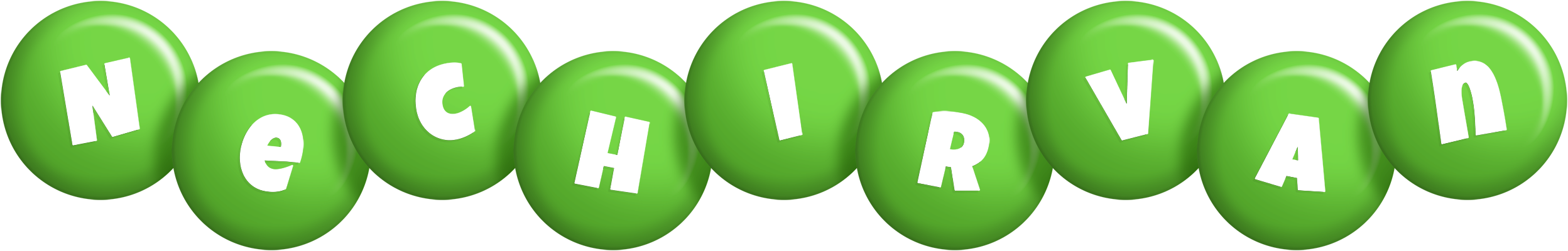 Nechirvan candy-green logo