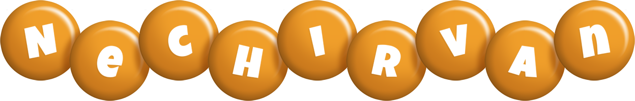 Nechirvan candy-orange logo