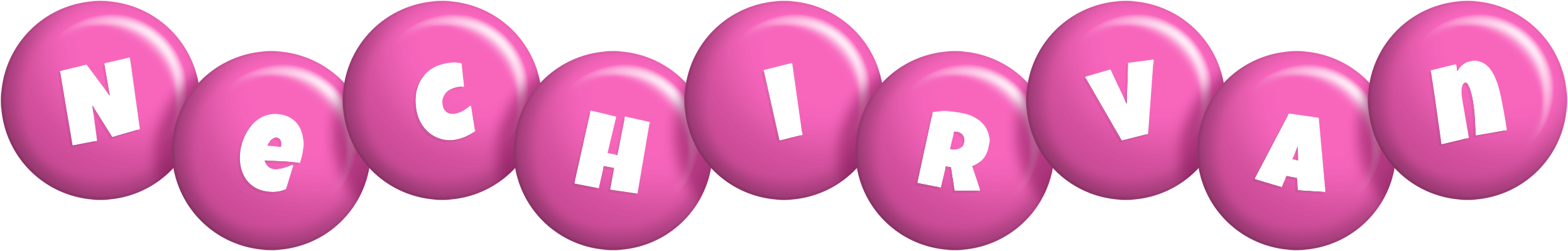 Nechirvan candy-pink logo