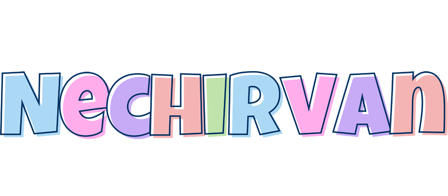Nechirvan pastel logo