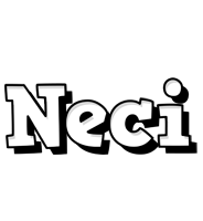 Neci snowing logo