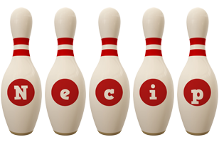 Necip bowling-pin logo