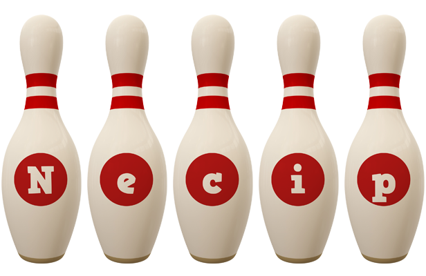 Necip bowling-pin logo