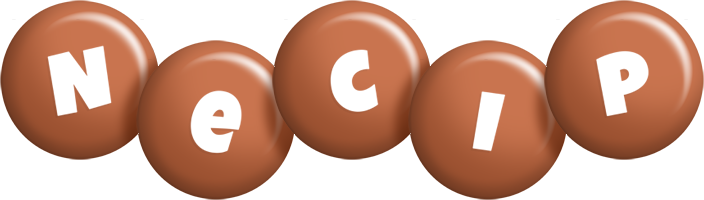 Necip candy-brown logo