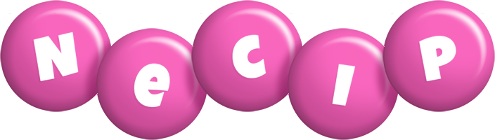 Necip candy-pink logo