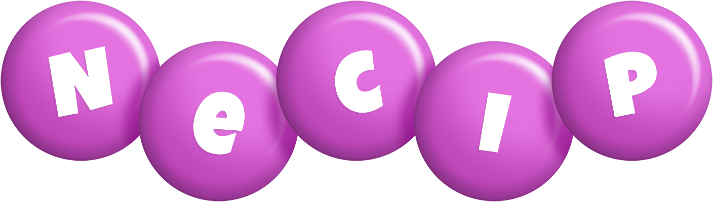 Necip candy-purple logo
