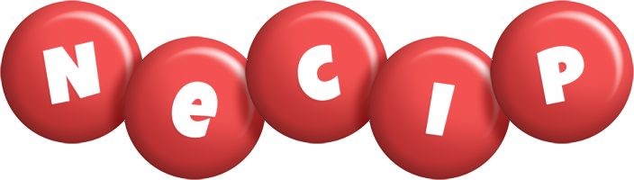 Necip candy-red logo