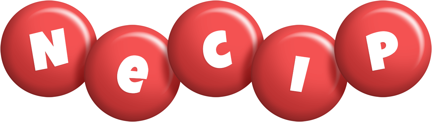 Necip candy-red logo