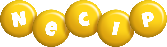 Necip candy-yellow logo