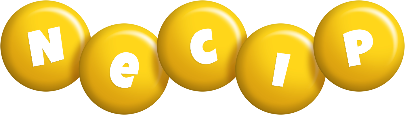 Necip candy-yellow logo
