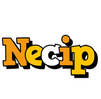 Necip cartoon logo