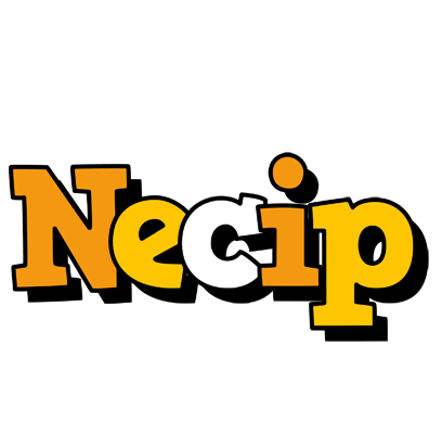 Necip cartoon logo