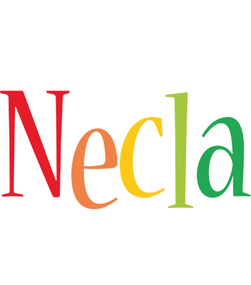 Necla birthday logo