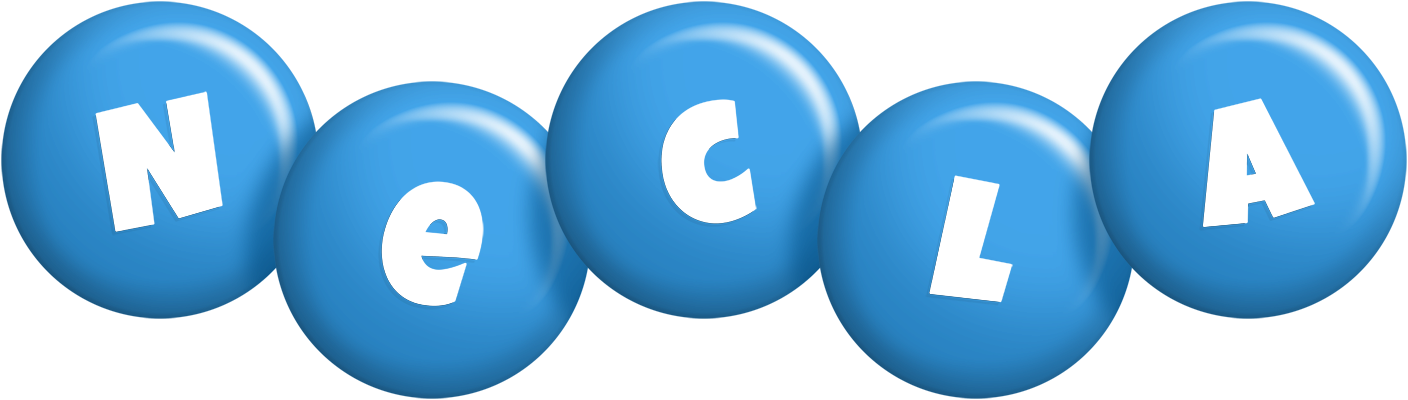 Necla candy-blue logo