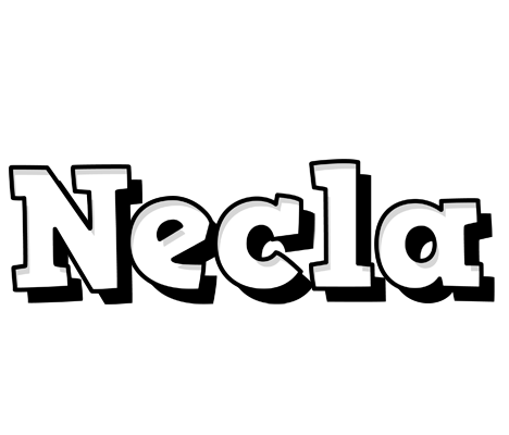 Necla snowing logo