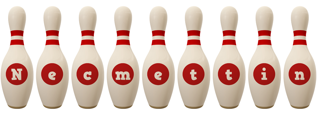Necmettin bowling-pin logo
