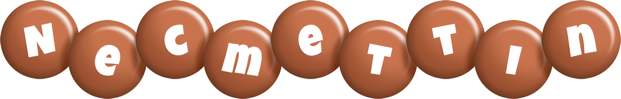 Necmettin candy-brown logo